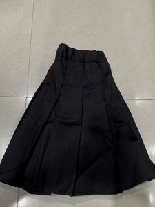 Black Pleated Skirt