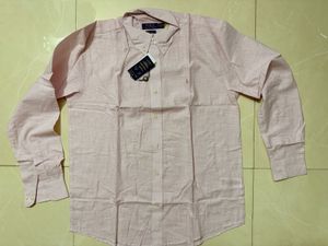Polo Ralph Lauren Pink Linen Shirt