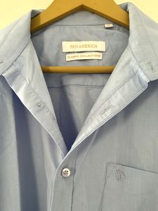 Men's Light Blue Button-Down Sh