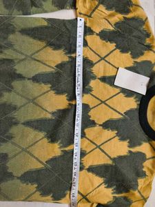 New Korean Argyle Knit Sweater