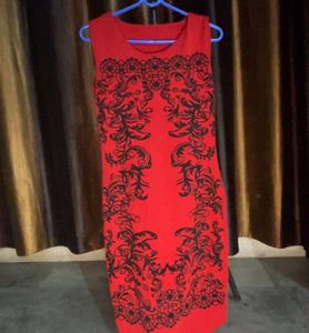 Red Midi Dress