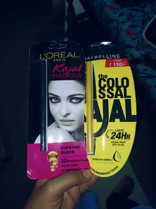 L'Oreal & Maybelline Kajal Combo