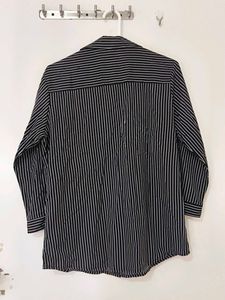 Chic Striped Button-Up Blouse