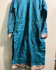 Elegant 3 piece matching suit with patchwork
