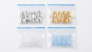Earring Back Combo Set - 4 Types