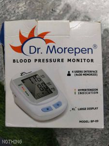 Dr. Morepen Fully Automatic BP Monitor with Box &amp;