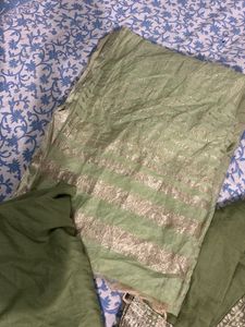 Green Kurta Set with Dupatta
