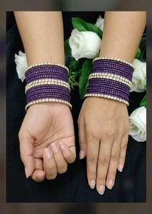 Exquisite Gold &amp; Crystal Bangle Set