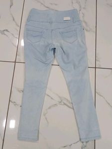 Light Blue High Waisted Jeans