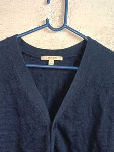 🇨🇳LAMBSWOOL Winter Fashion Cardigan Sweater Blu