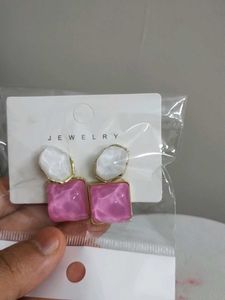 Chic Geometric Drop Earrings