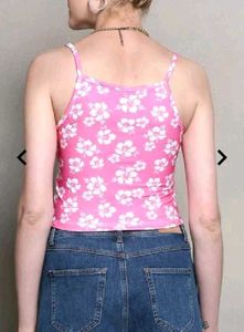 Vibrant Floral Print Tank Top