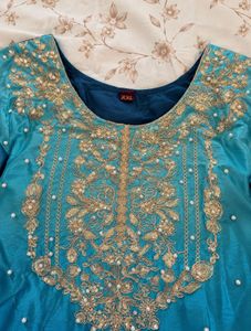 Stunning Blue Ombre Kurta Set