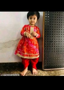 Beautiful Red Ethnic Wear for Girls