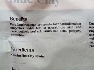 Wild Organic Cambrian Blue Clay