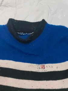 Classic Striped Knit Sweater