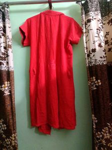 Red Cotton Robe
