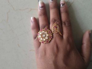 Stunning Antique Gold Plated Ring