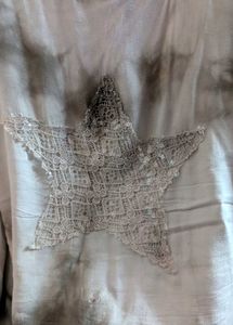 Boho Sequin y2k Star Detail Tie Dye Top