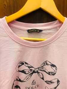 Pink 'La Dolce Vita' Tee