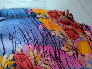 Printed Saree With Unstitched Blouse