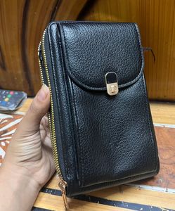 Black Faux Leather Wallet