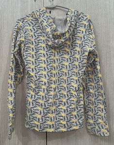 Printed Hoodie Jacket