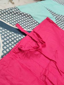 Pink and green Salwar Pants