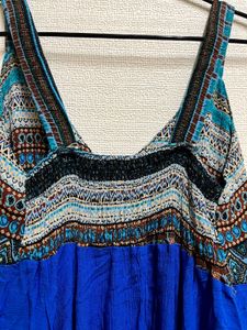 Asymmetric Boho Printed Dress