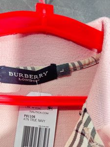 Burberry Pink Polo Shirt