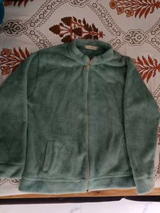 Fuzzy Green Jacket