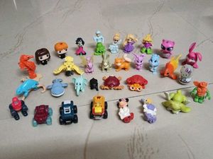 Combo Assorted Figurines & Mini Vehicles Toy Lot