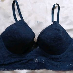 thalia sodi Navy Blue Bra
