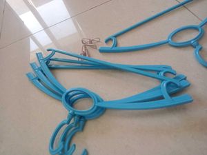 Blue Clothes Hangers