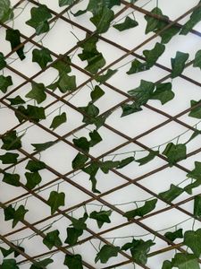 bamboo wooden fence set of 2