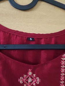 Elegant Embroidered Kurta