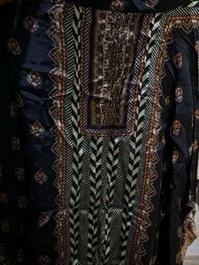 Elegant Kaftan Kurta with Palazzo Pants