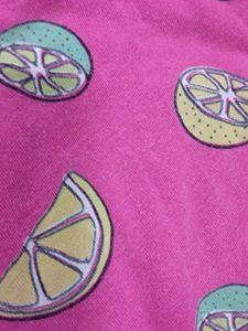 Cute Lemon Print Shorts