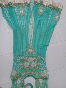 Elegant Teal Anarkali Suit