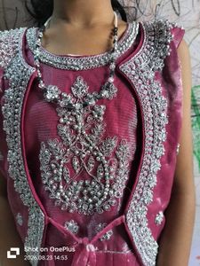 Stunning Pink Embroidered Lehenga Choli