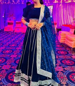 Stunning Teal Blue Embroidered Lehenga🎆✨