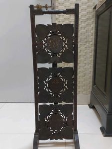 Vintage Wooden Tiered Shelf Stand