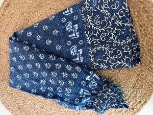 Bohemian Blue Printed Skirt
