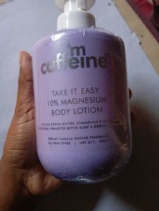 mCaffeine 10% Magnesium Body Lotion