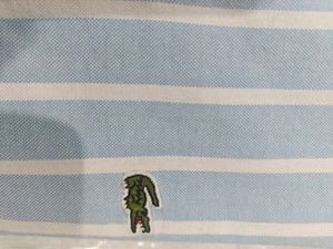 Men's Blue Striped Button-Down Shirt
