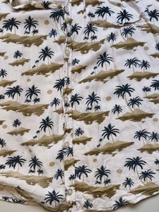 Men's Tropical Print Shirt
