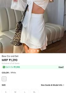Savana Cream Satin Co-ord Set