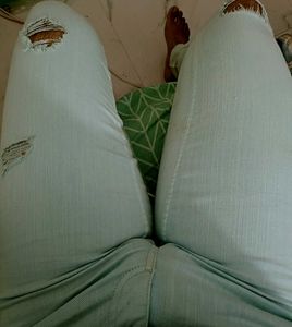 distressed Jeans