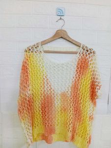 Stylish Multicolor Knitted Top