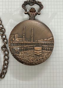 ANTIQUE MECCA MASJID Pocket Watch NOT WORKING
